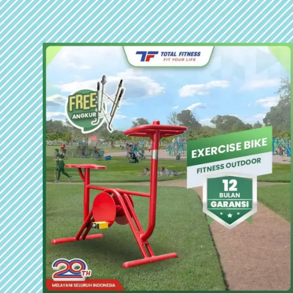 Alat fitnes outdoor Exercise Bike YHD-472