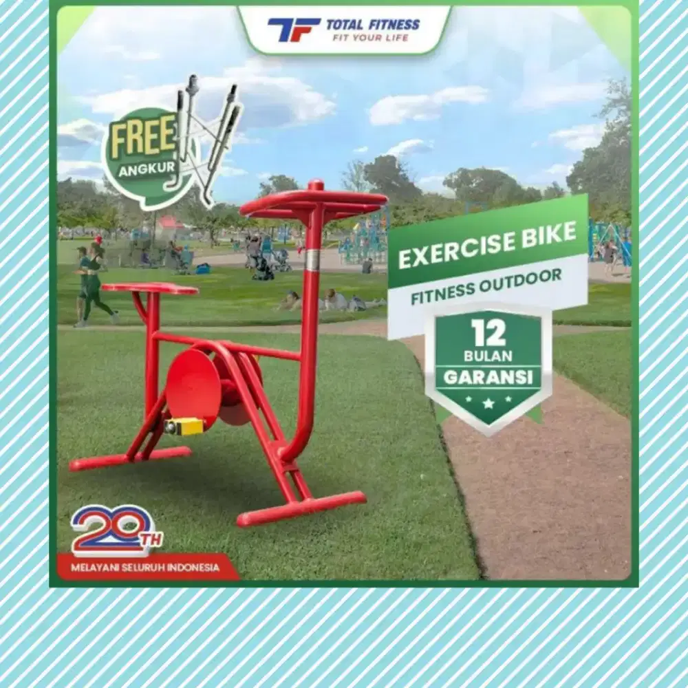 Alat fitnes outdoor Exercise Bike YHD-472