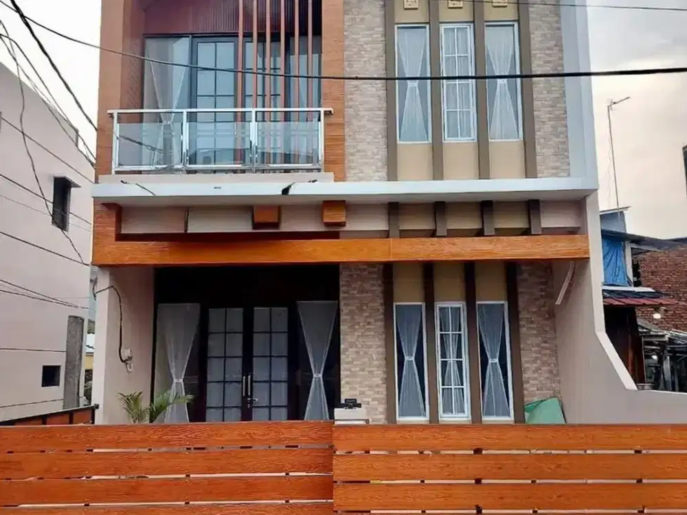 Rumah baru Fresh di Pondok Cipta Bintara Dekat ke KRL Cakung & Kranji