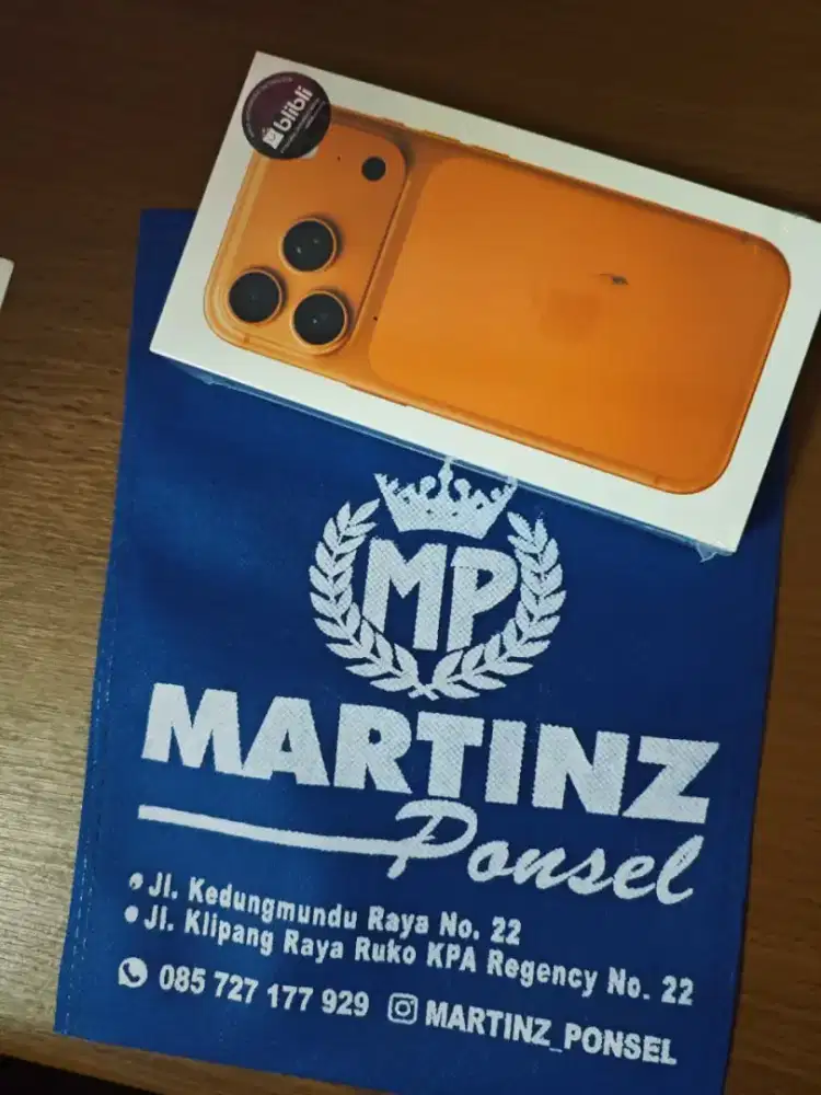 iPhone 17 Pro 256GB Garansi Resmi 1 Tahun