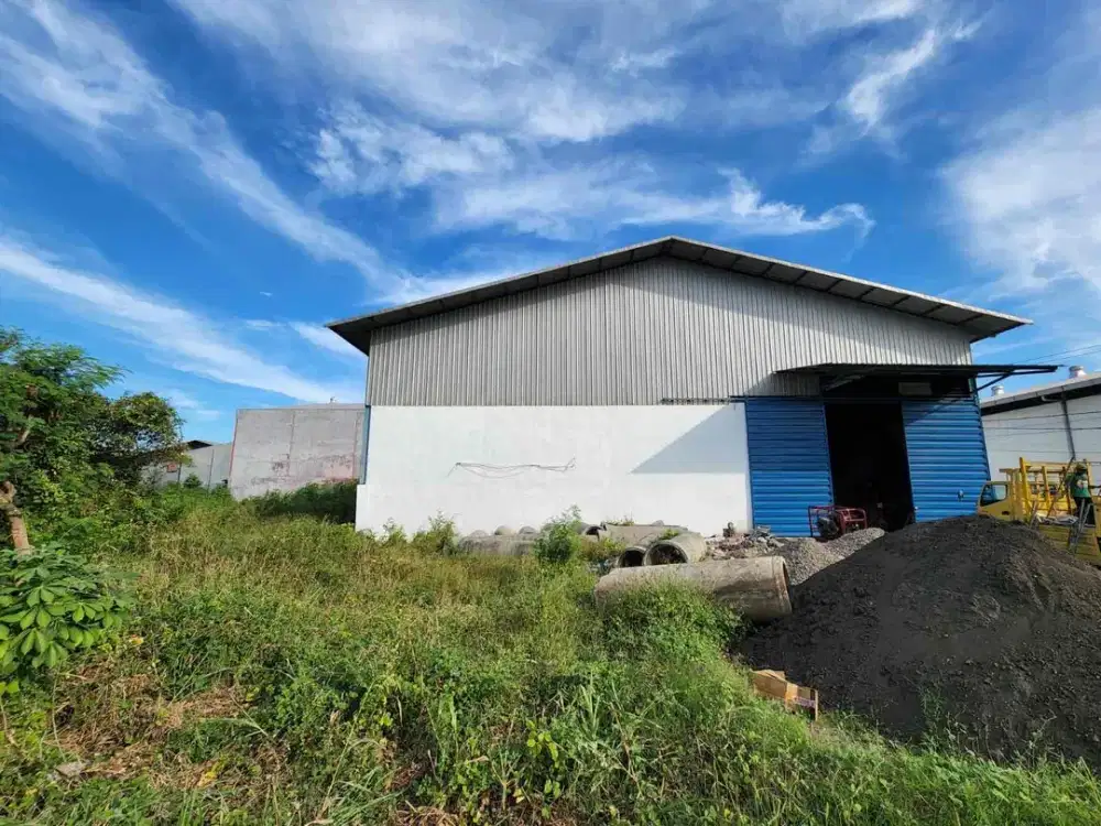 Disewakan Gudang siap pakai sudah renovasi pergudangan bumi maspion romokalisari