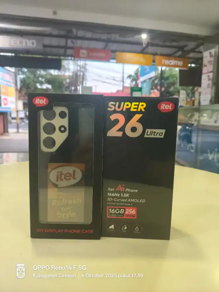 New Itel Super 26 Ultra 8/256GB (Resmi)