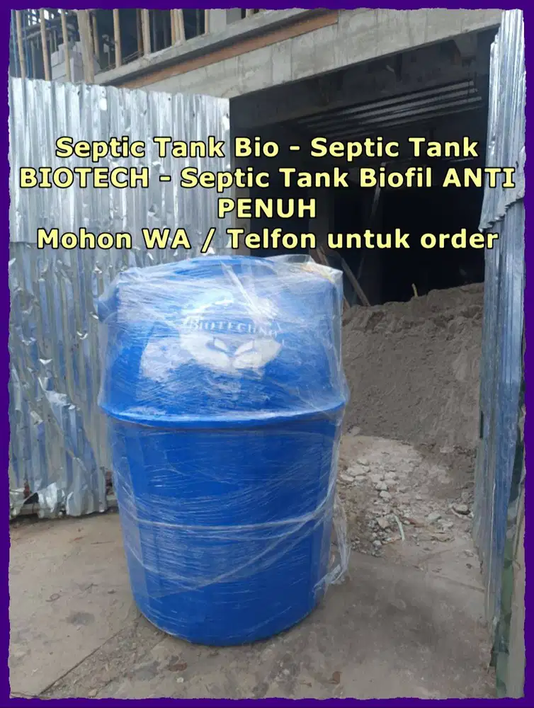 Septic Tank, Sepiteng Bio, Biotech, Biofil, Biotank,