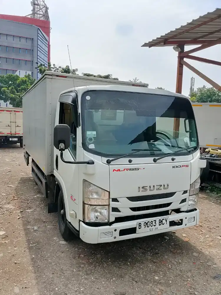 ISUZU NLR55 TLX LWB BOX ALM 2019 4RODA LONG NOPOL B TGN1 ORI SIAPKERJA