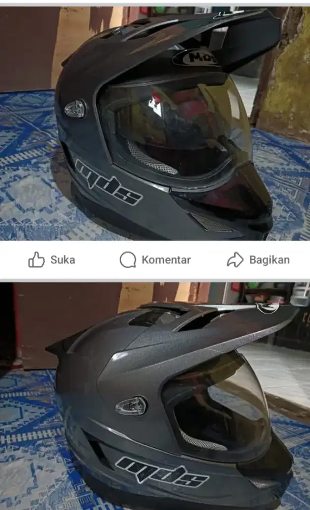 Jual helem mds Double faiser