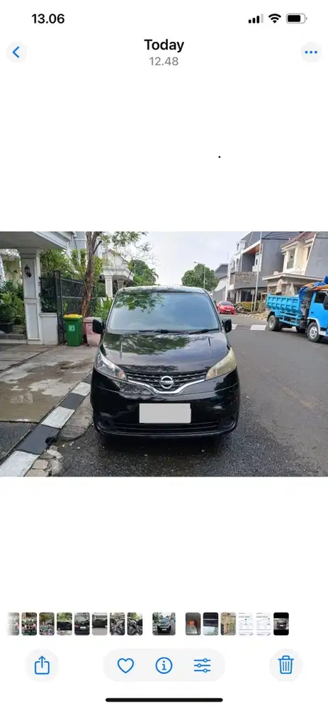 Nissan Evalia 2013 Bensin