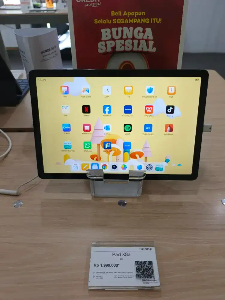 HONOR PAD X8A Ram 4+4/128 gb
