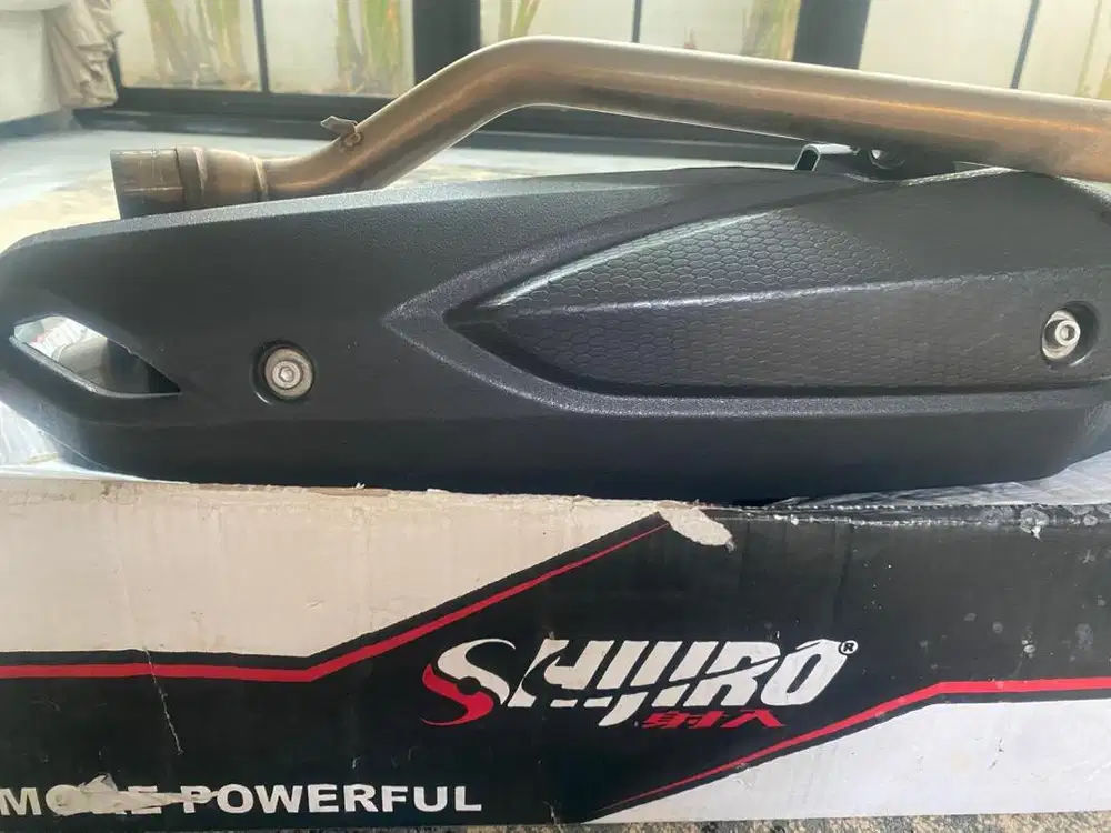 Knalpot Std Racing Shijiro type monster , Nmax new/ Aerox New