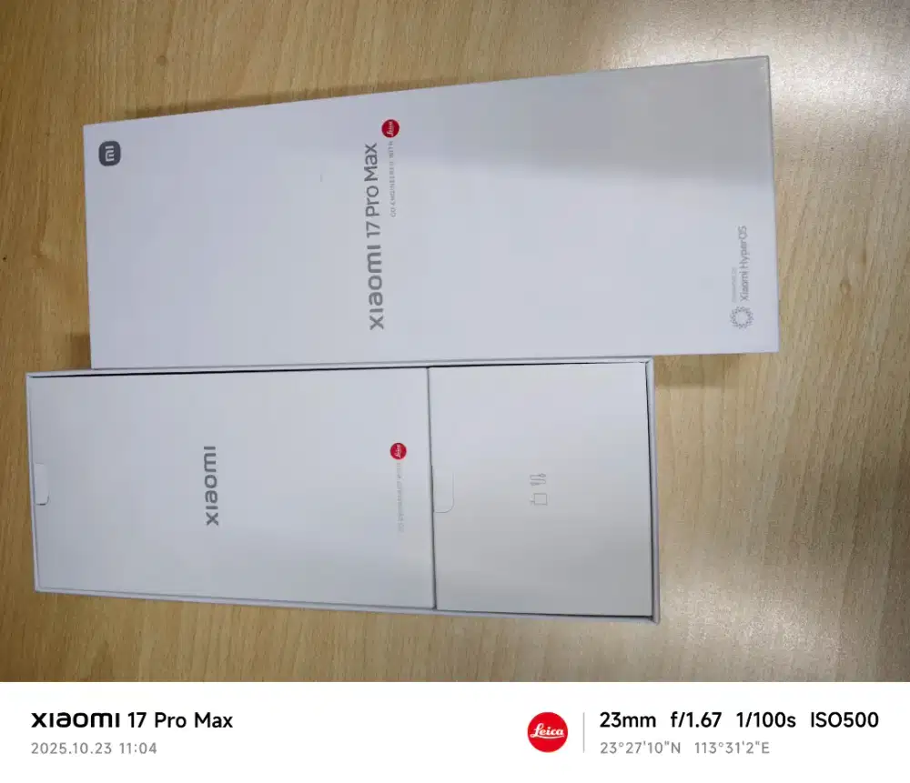 XIAOMI 17 PRO MAX 16GB/512GB BLACK FULLSET BARU BUKA BOX
