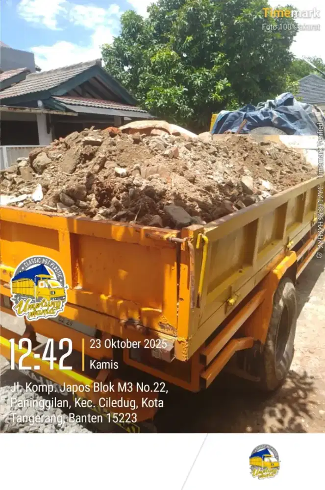 Jasa angkut puing dan pengurugan