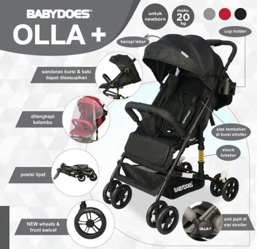 Stroller Jarang dipakai masih mulus