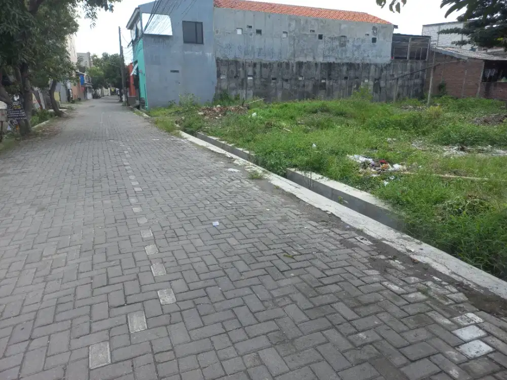Kavling termurah tengah kota jalan lebar truck masuk siap bangun SHM