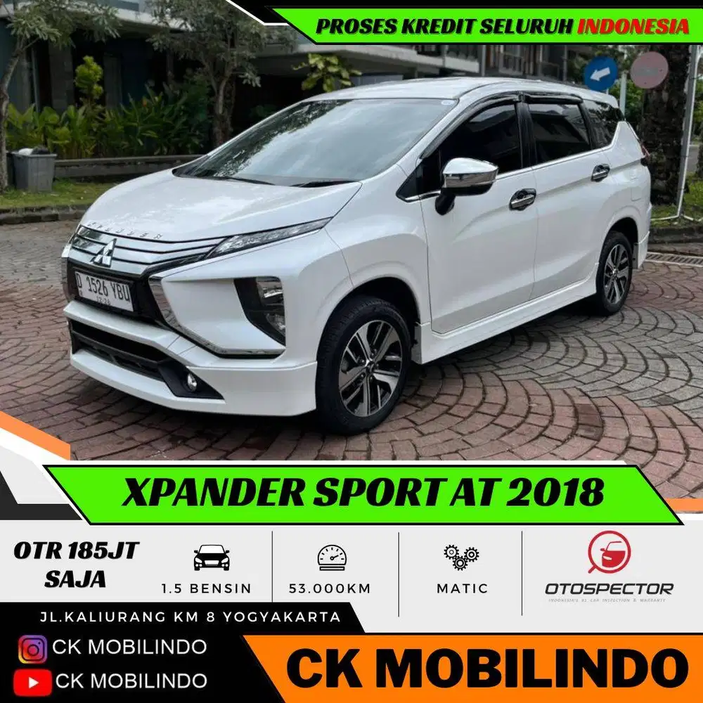 (Km53rb) Xpander Sport Matic 2018 ISTIMEWA Kredit Murah