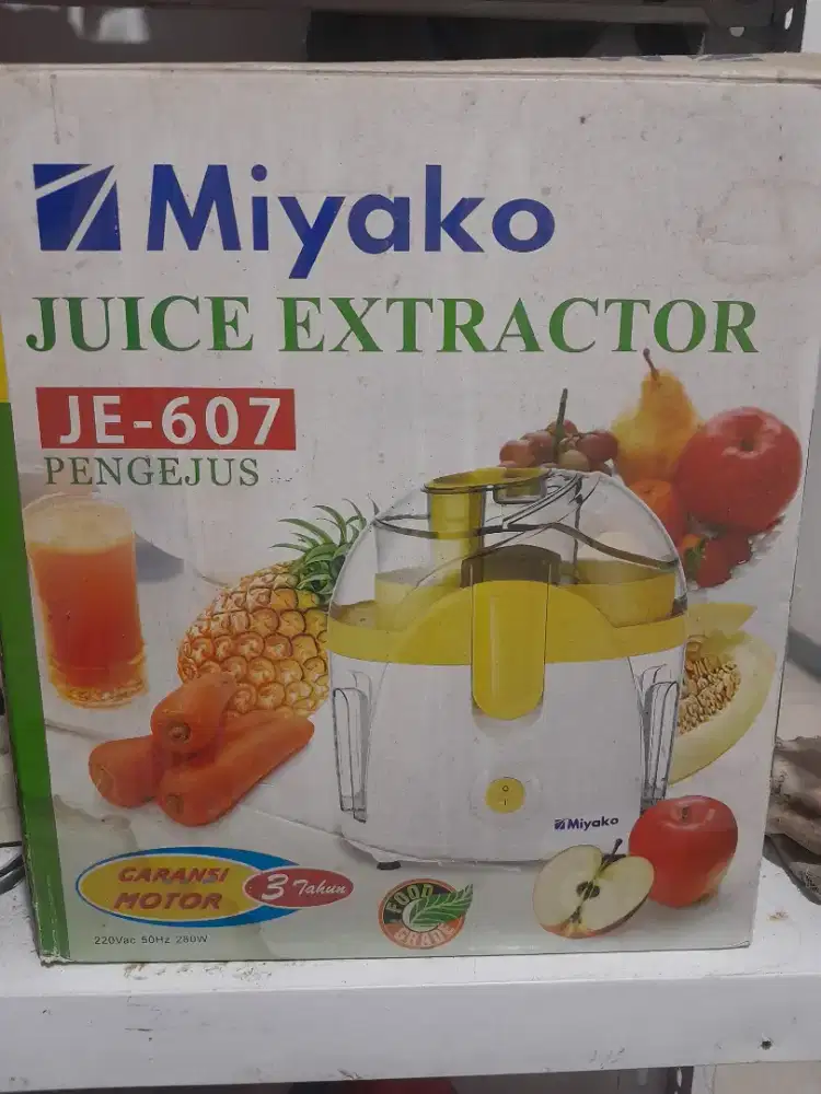 Juice extractor, Coffee maker, Kipas penghangat ruangan