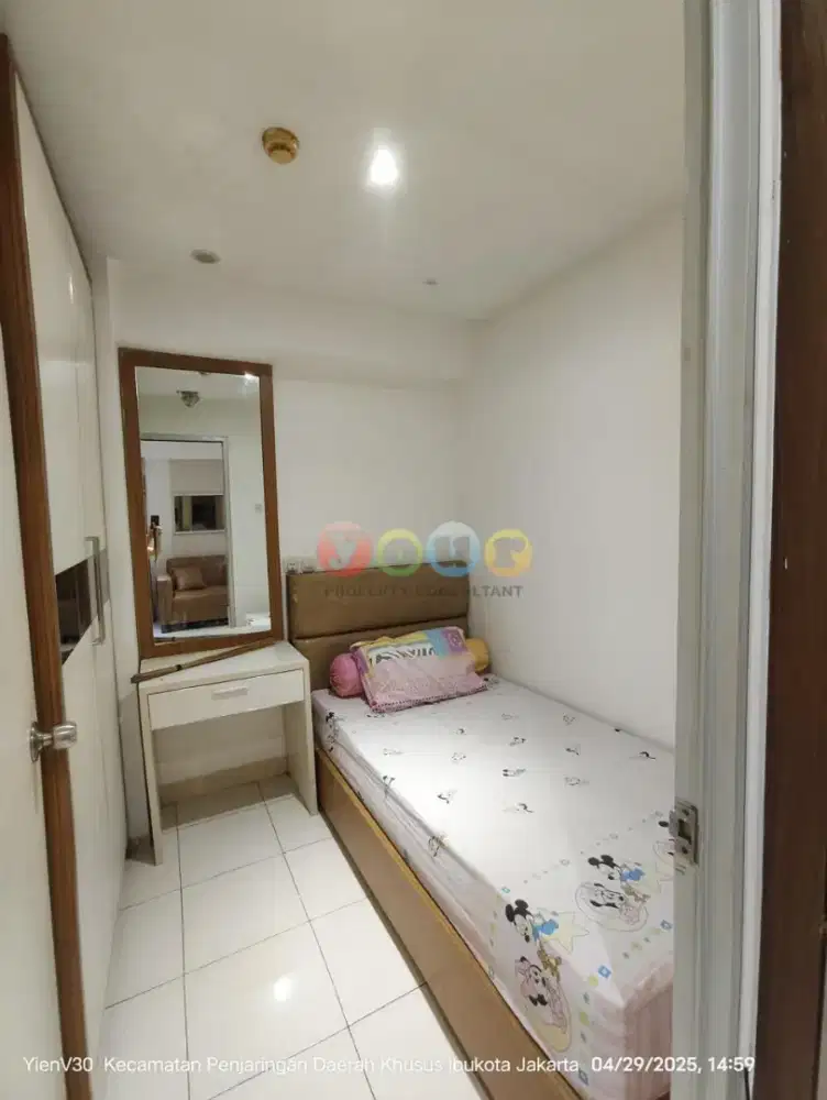 DISEWAKAN CEPAT APARTEMENT 2BR GREENBAY PLUIT