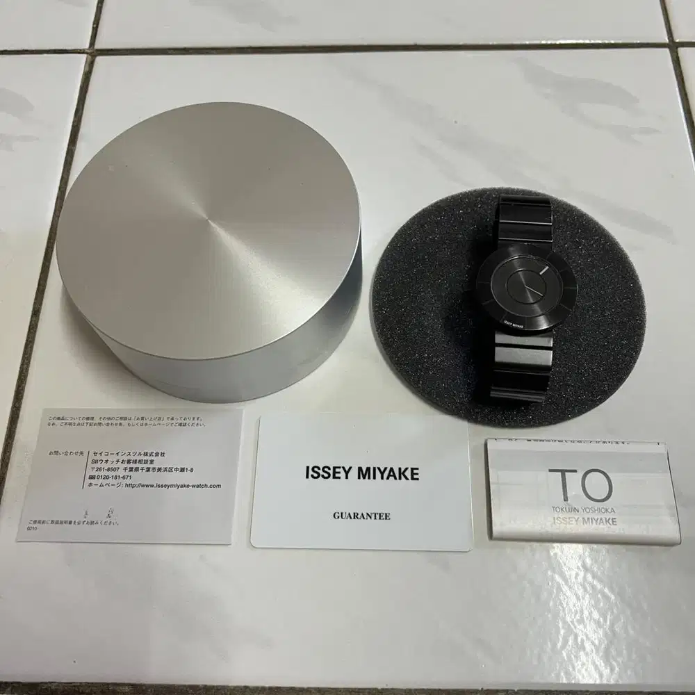 Issey Miyake TO Seiko Jam Tangan Arloji Pria Japan Original Jepang