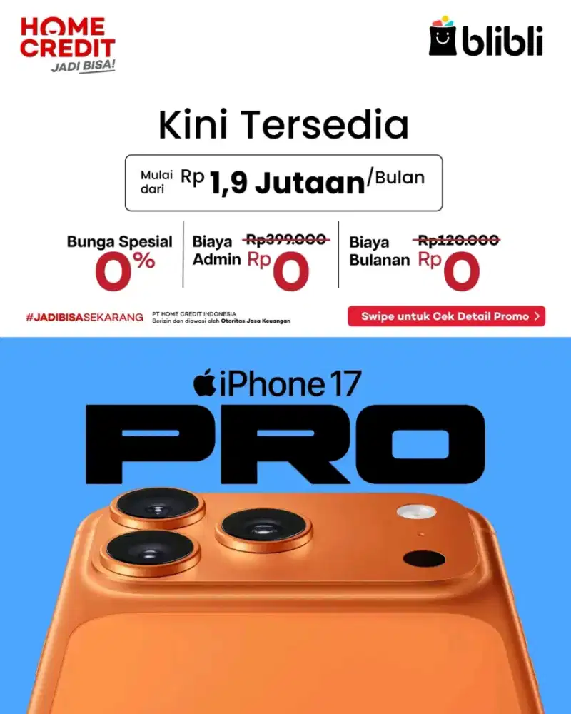 segampang itu dapatkan cicilan gadged  bunga 0%