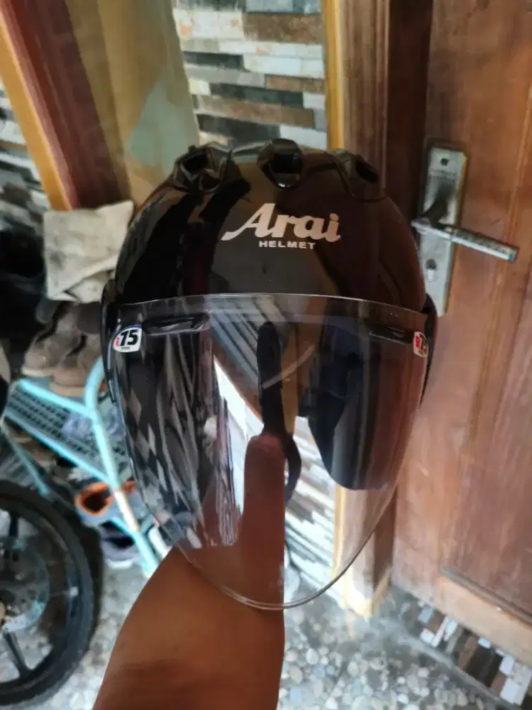 TSR VZRAM HITAM GLOSSY