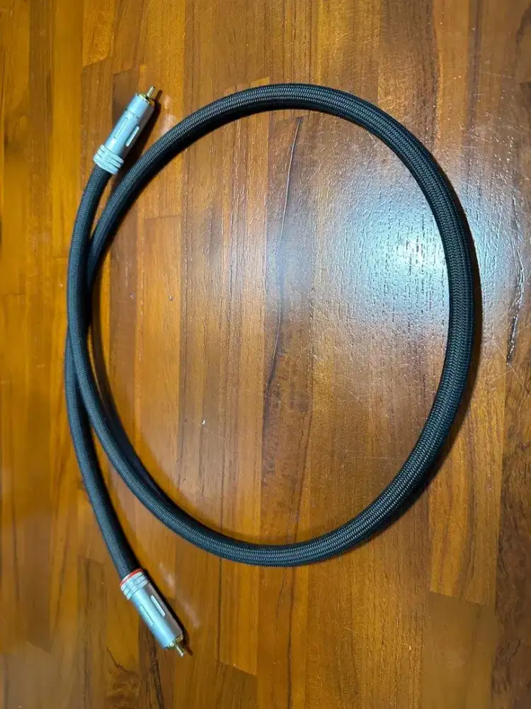 X-Symphony Silver 75 Ohms Digital Audio Coaxial Kabel Sound Cable