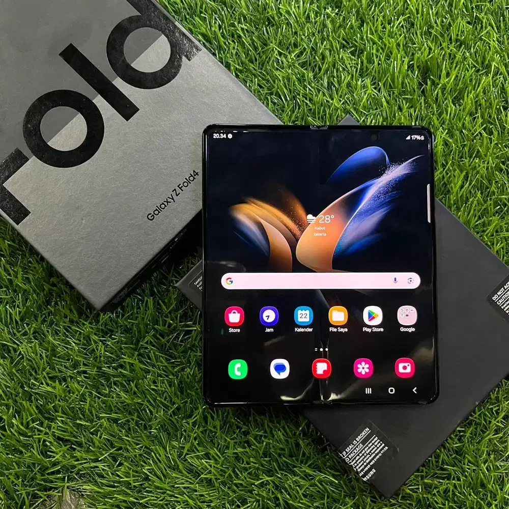 Samsung Z Fold 4 12/512GB Black resmi indonesia
