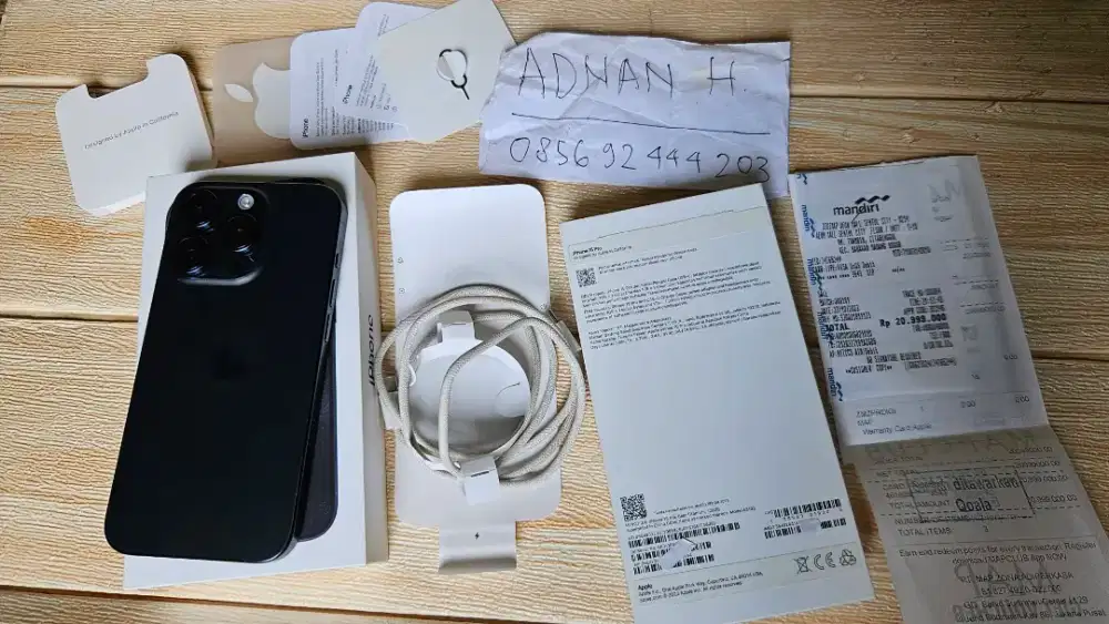 Iphone 15 pro 128gb resmi