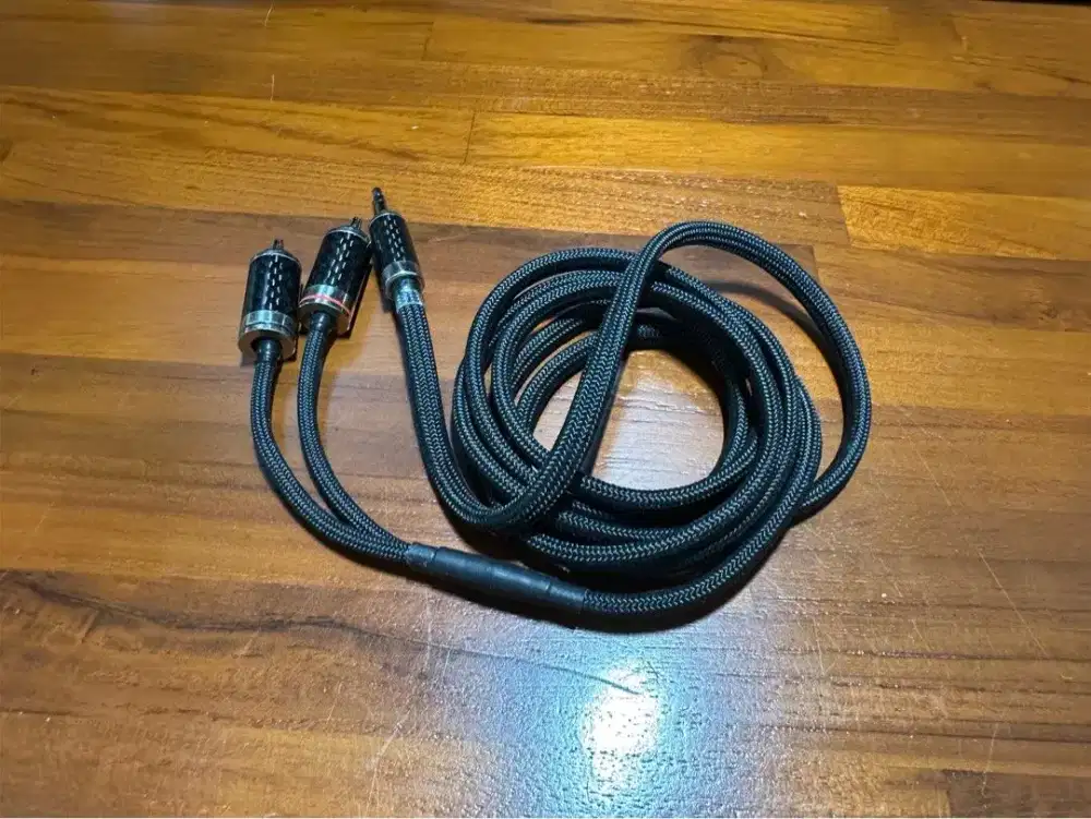 -Symphony Pure Silver 3.5mm to RCA Audio Speaker Kabel Cable