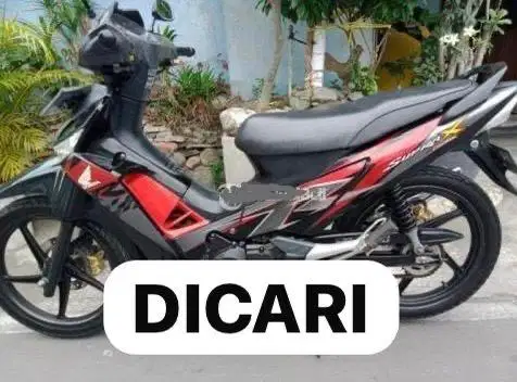 Di Cari Supra X 125 Double Disk DD Tahun 2008 Ke Atas Supra X 2010