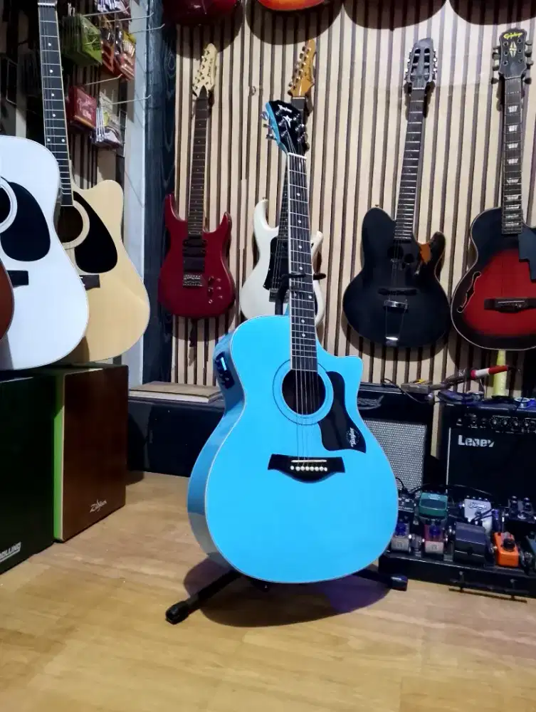 Gitar akustik elektrik digital tuner