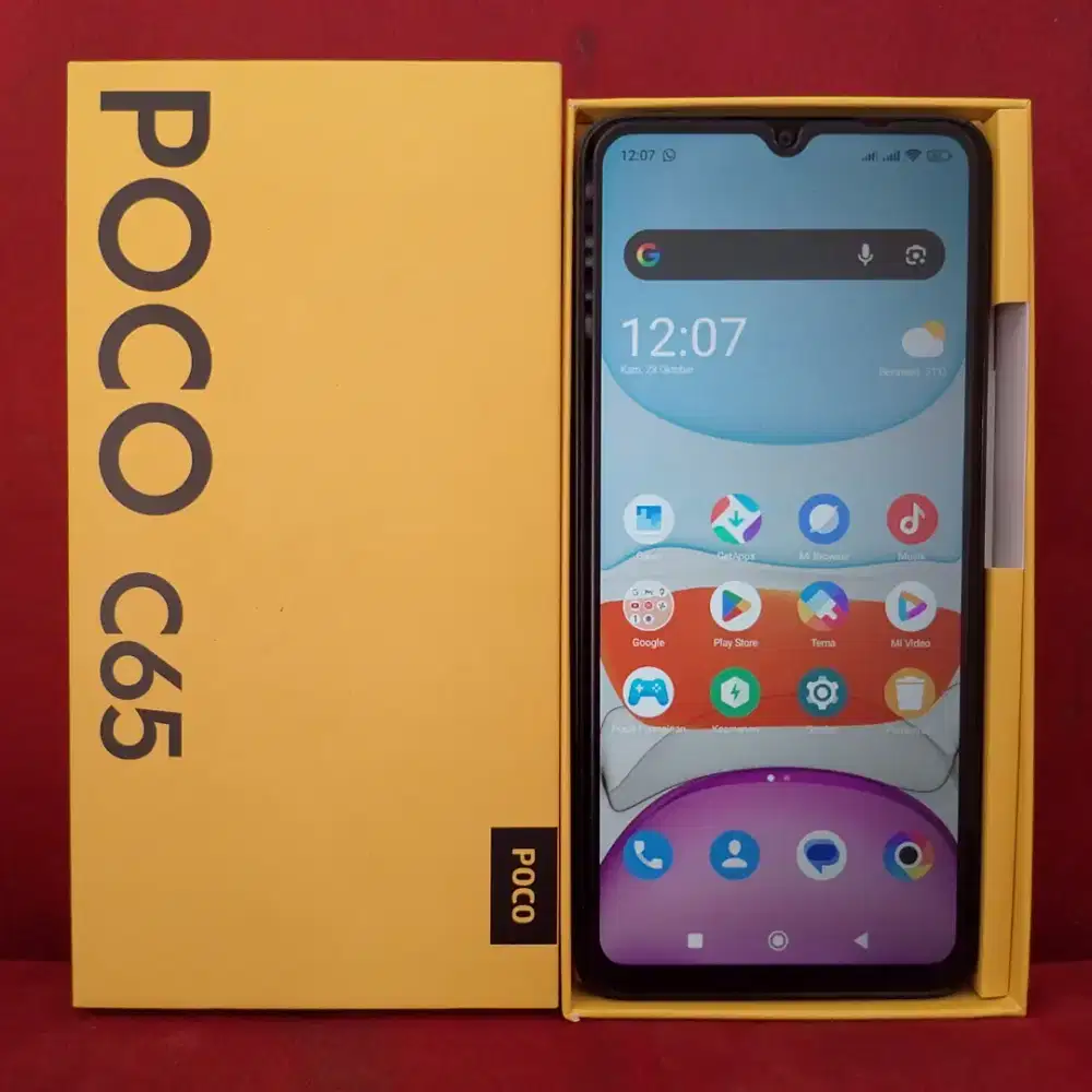 poco c65 6+6/128 fullset