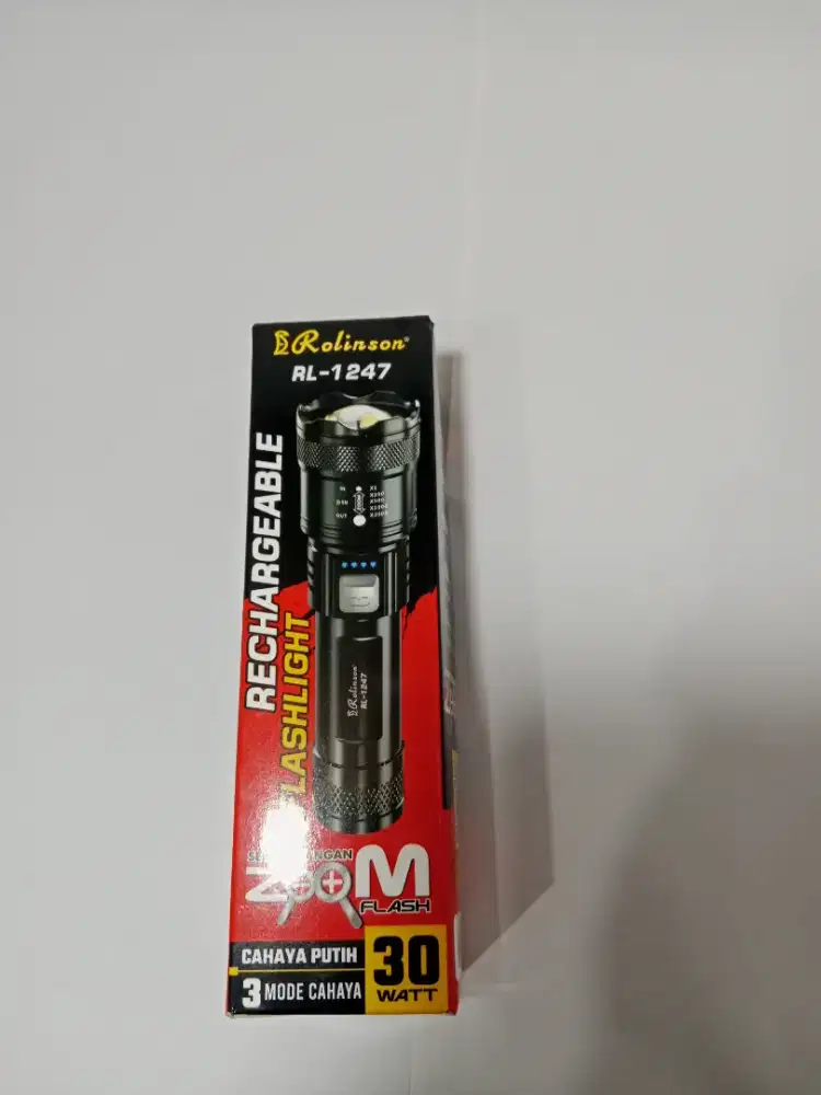 Lampu kemping model cas