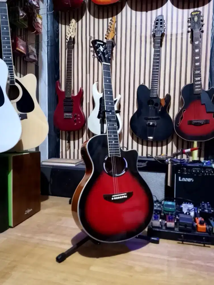 Gitar akustik elektrik medium hq