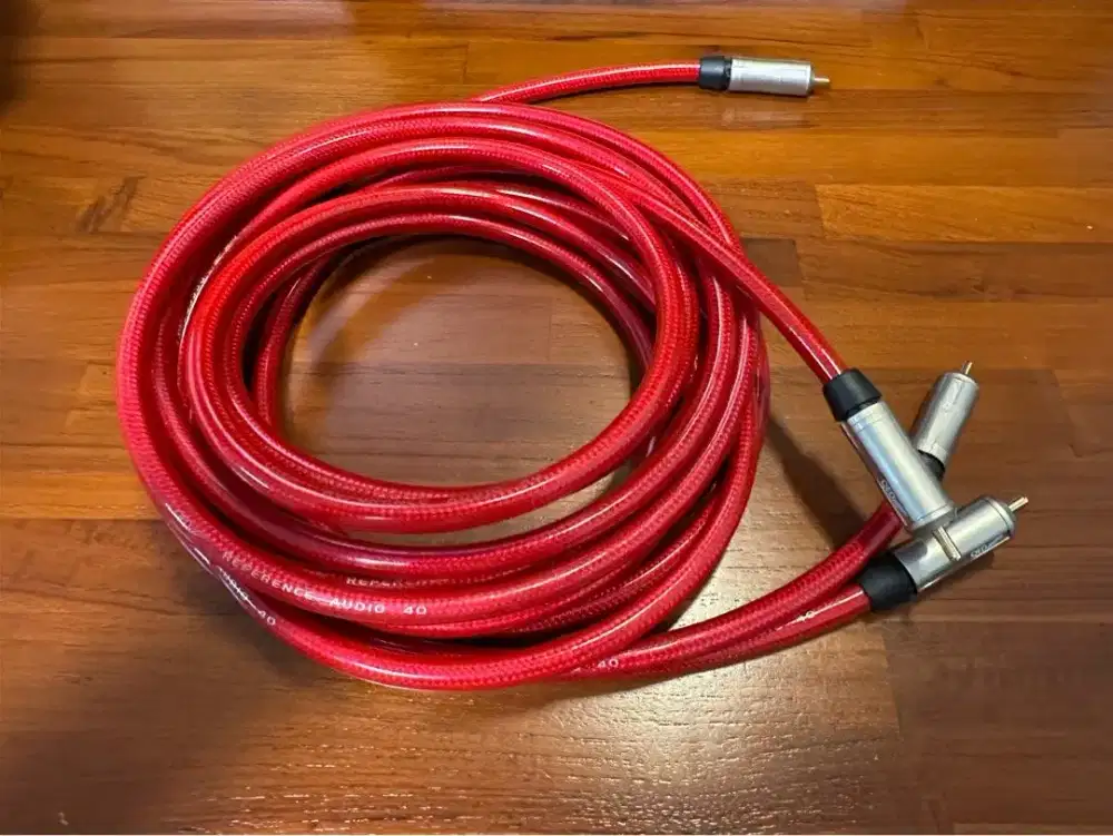 QED Reference Audio Amp Speaker 40 RCA Kabel Cable