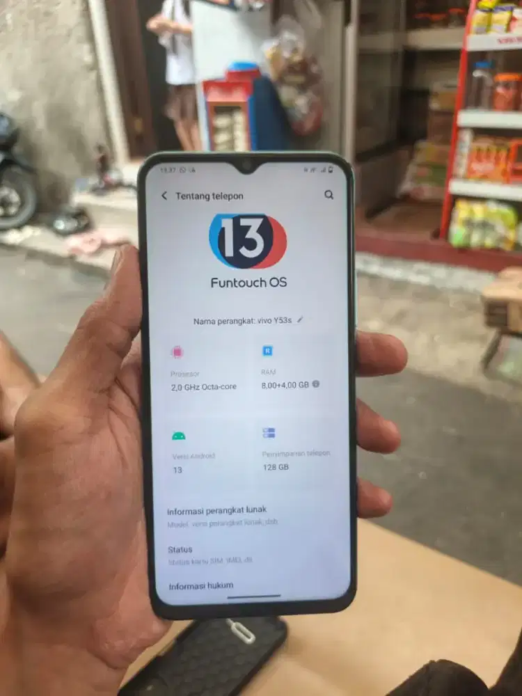 Vivo Y53s 8+4/128