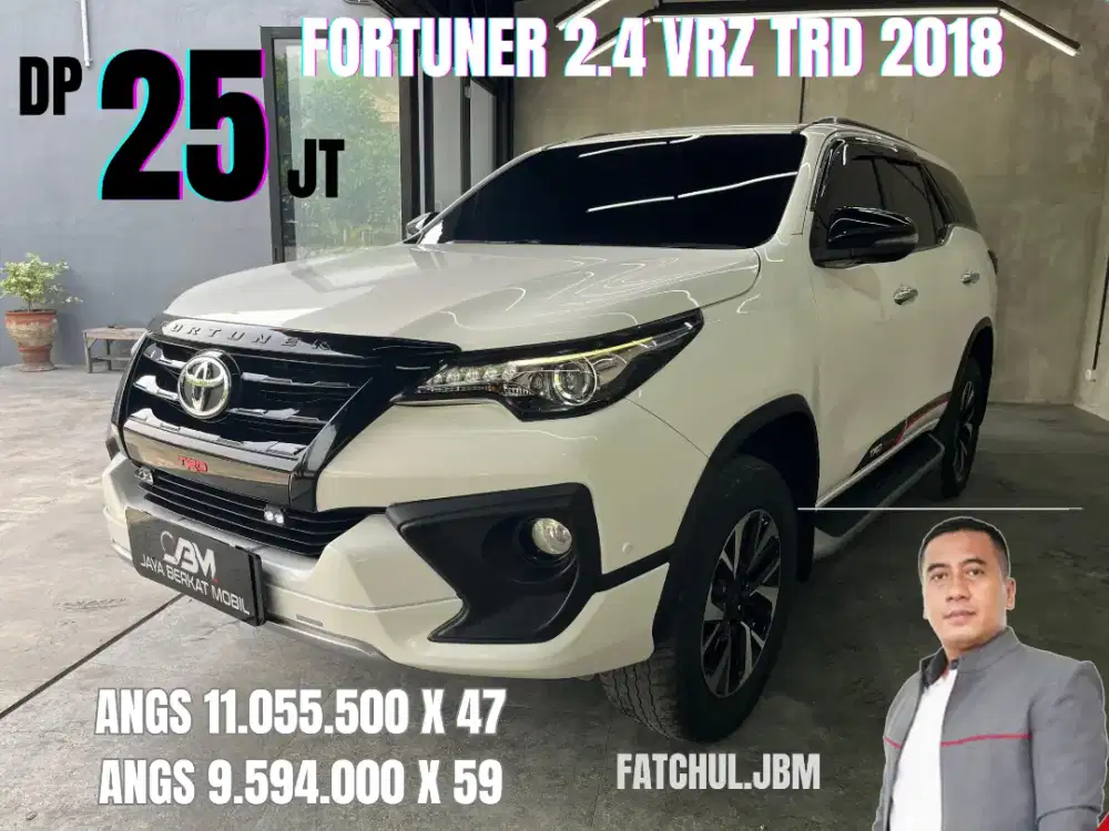 TOYOTA FORTUNER 2.4 VRZ TRD 2018