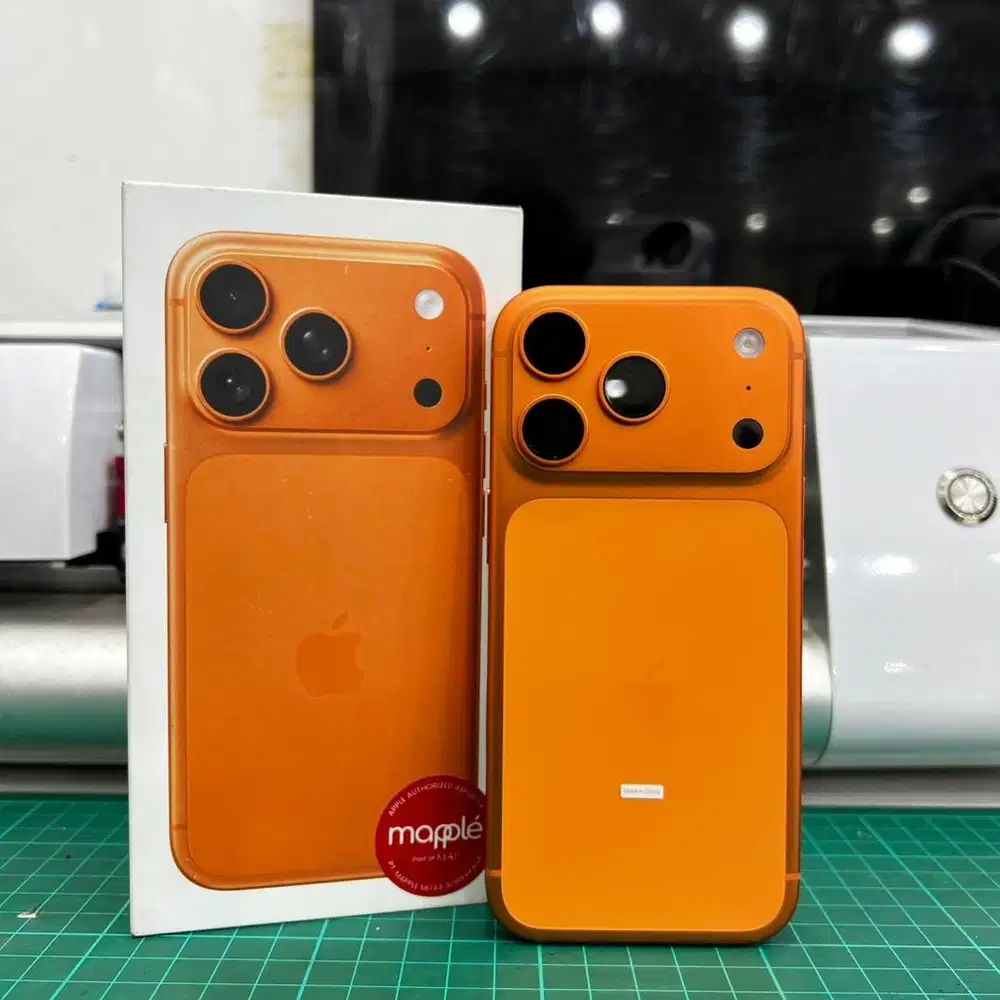 iPhone 17 Pro 256GB ID/A Cosmic Orange Pemakaian Sehari