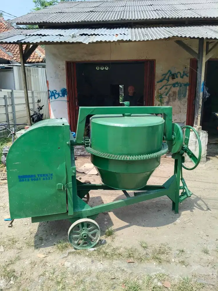 Jual Mesin Molen Cor Beton Ukuran 500liter Siap Kerja