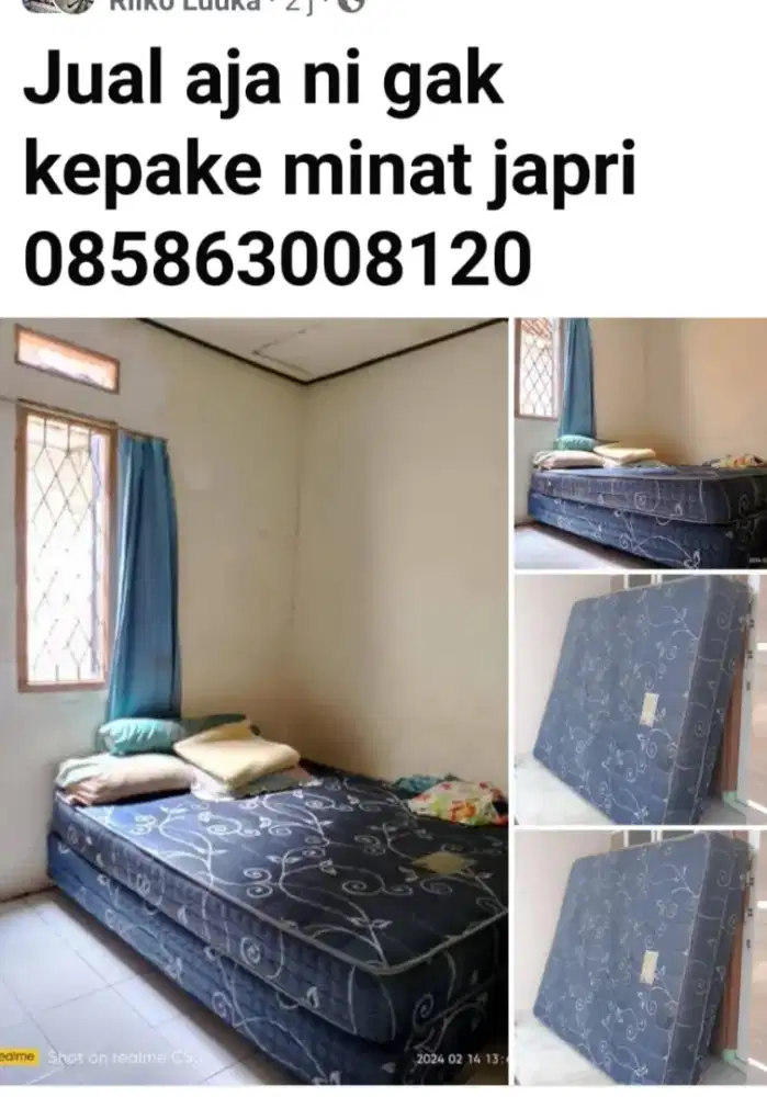 Jual kasur springbed double