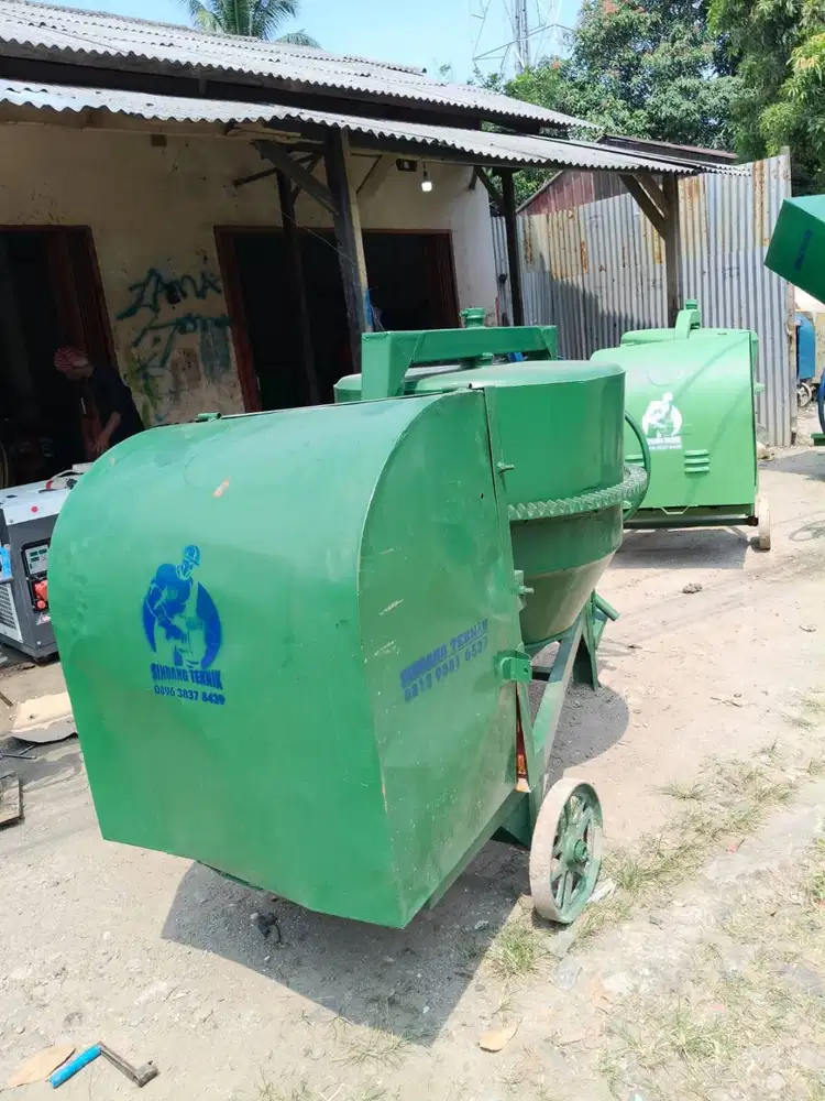 Jual Mesin Molen Betin Gentong 500liter Mulus Siap Kerja