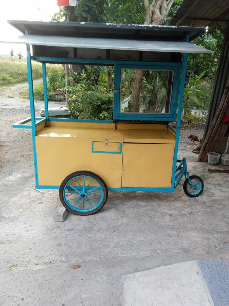 Gerobak Rangka Full Besi