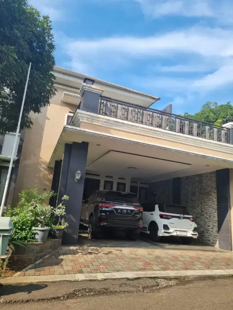 Rumah full furnish cibubur legenda wisata siap huni SHM
