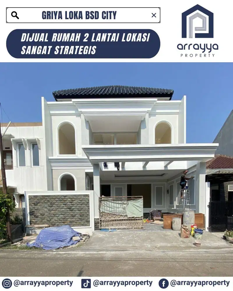 RUMAH BARU MEWAH 2 LANTAI DI GRIYA LOKA BSD *MRB64*