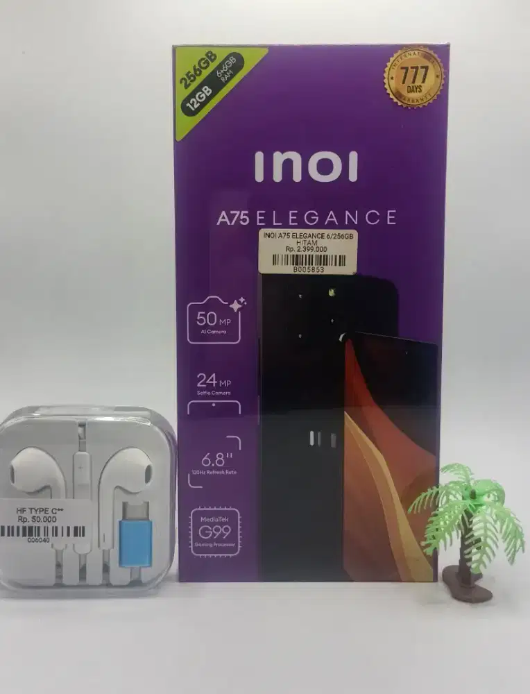 Promo Inoi A75 Ram 12/256| Baru Bergaransi resmi