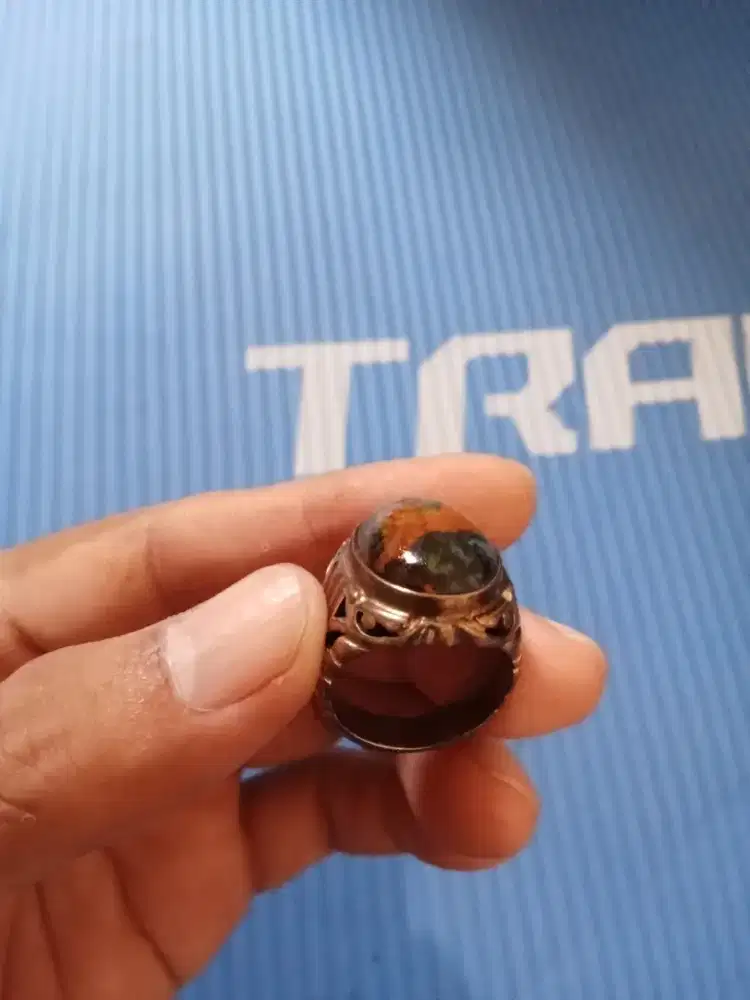 Jual cincin batu bacan kembang Bagus