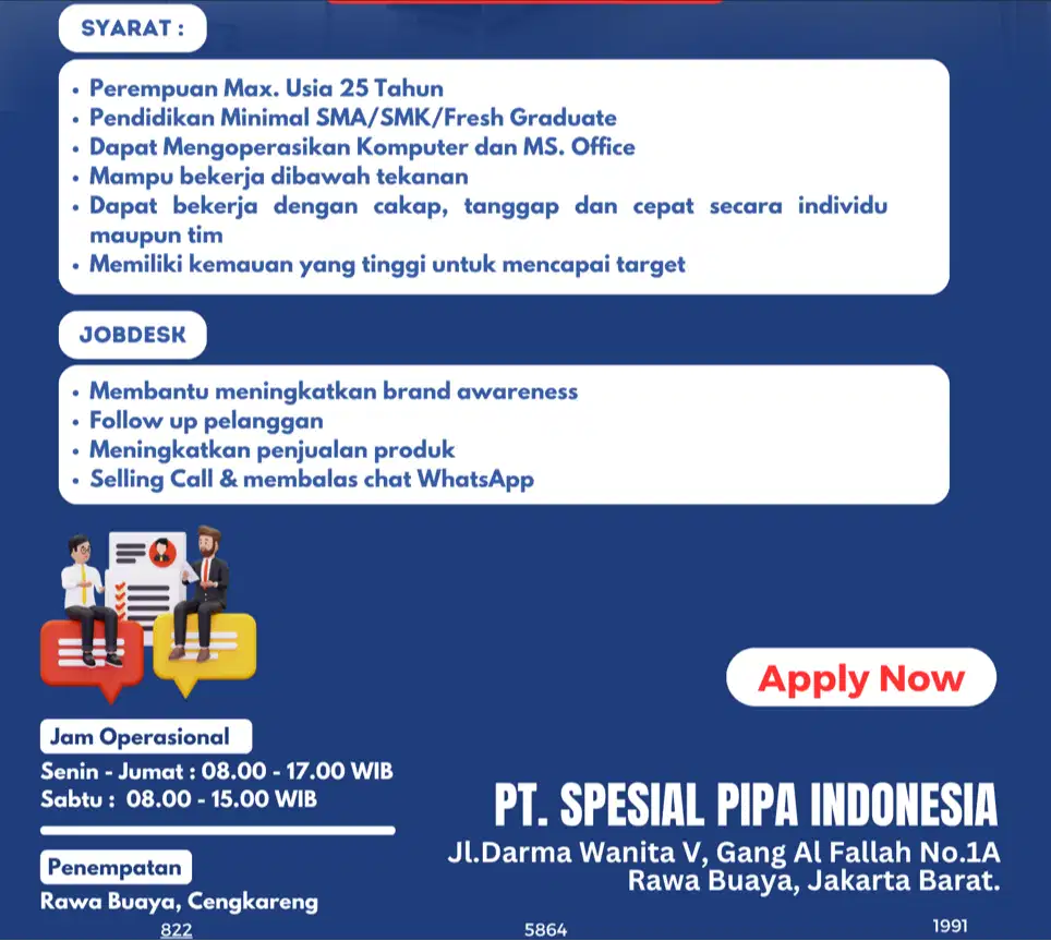 Lowongan Kerja Admin Online