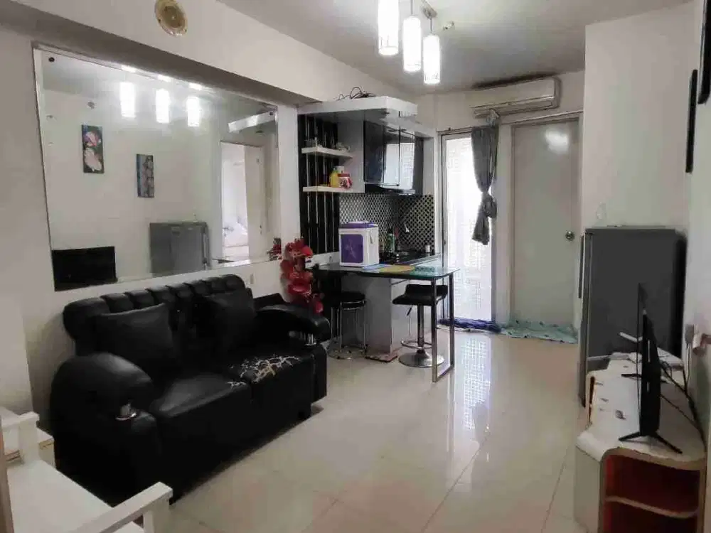 unit sewa apartemen Bassura tipe dua kamar atas mall