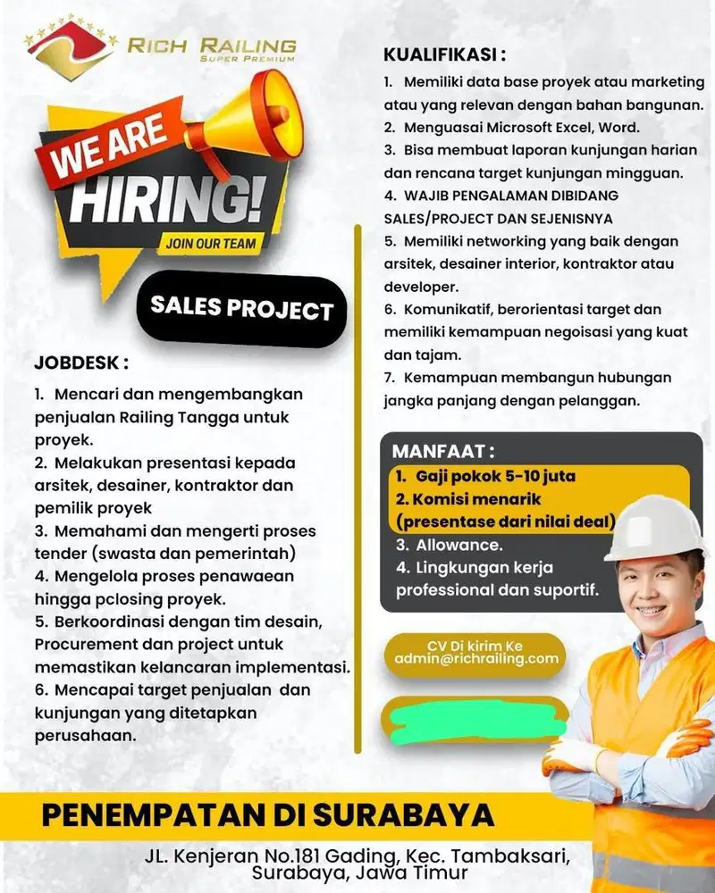 Sales Project Surabaya