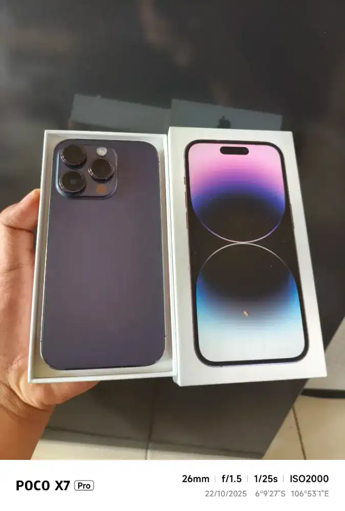 Iphone 14 pro 256gb dualsim bea cukai