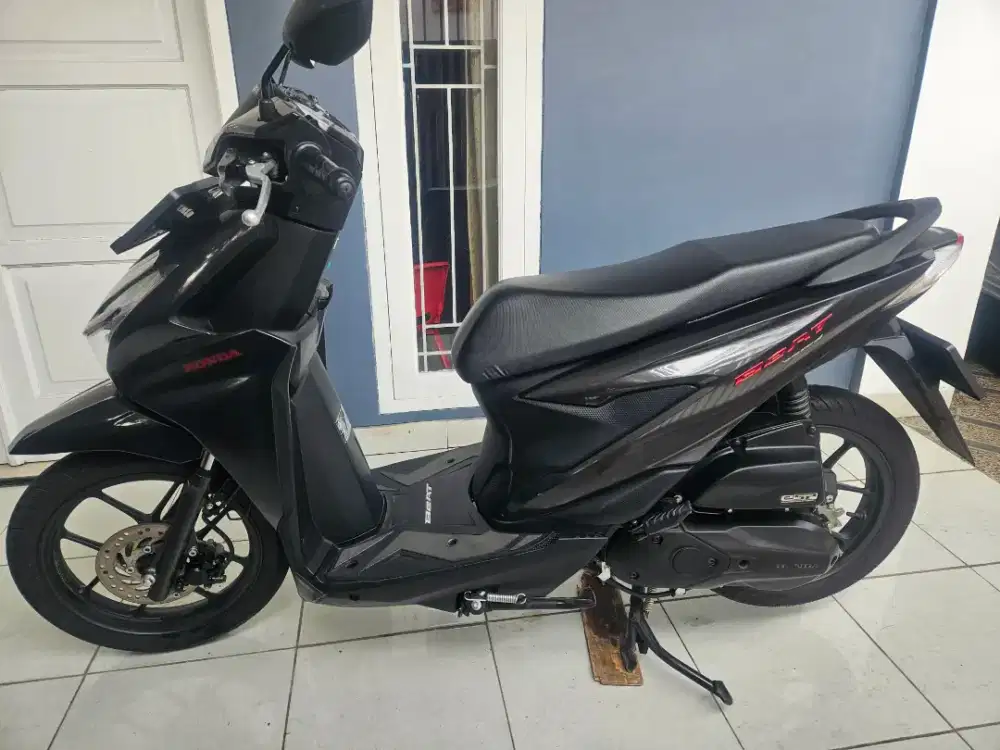 Honda Beat Deluxe CBS ISS 2024 Akhir Mulus Jarang Pakai Full Ori