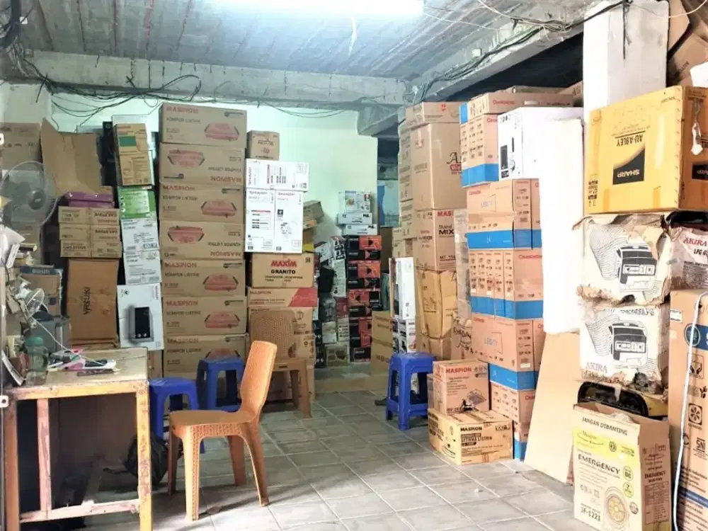 Rumah + Gudang Jl Madu Dalam Mangga Besar Cocok Buat Kostan