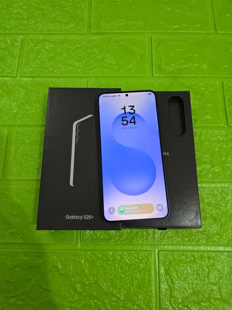 Samsung S25+ 5G Navy 12/256gb SEIN Like New Garansi Aktif